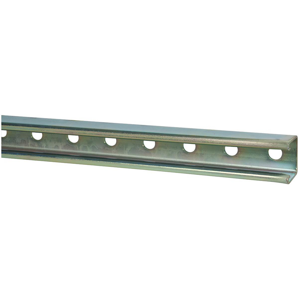 Thomas & Betts 10' Long x 1-5/8" Wide x 1-5/8" High, 12 Gauge, Strip Steel, Back to Back Half Slot Framing Channel & Strut - A1202HS 10