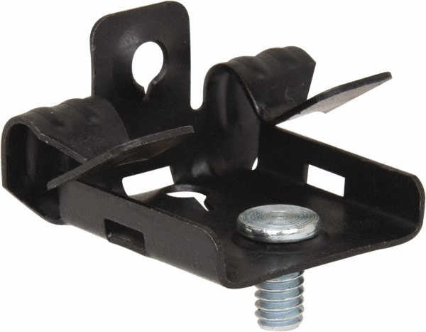 Cooper B-Line Flange Clamp: 9/16 to 3/4" Flange Thickness, 1/4" Rod - 78101119610