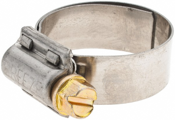 Value Collection Worm Gear Clamp: SAE 12, 11/16 to 1-1/4" Dia, Stainless Steel Band - BDNA-24113-THA