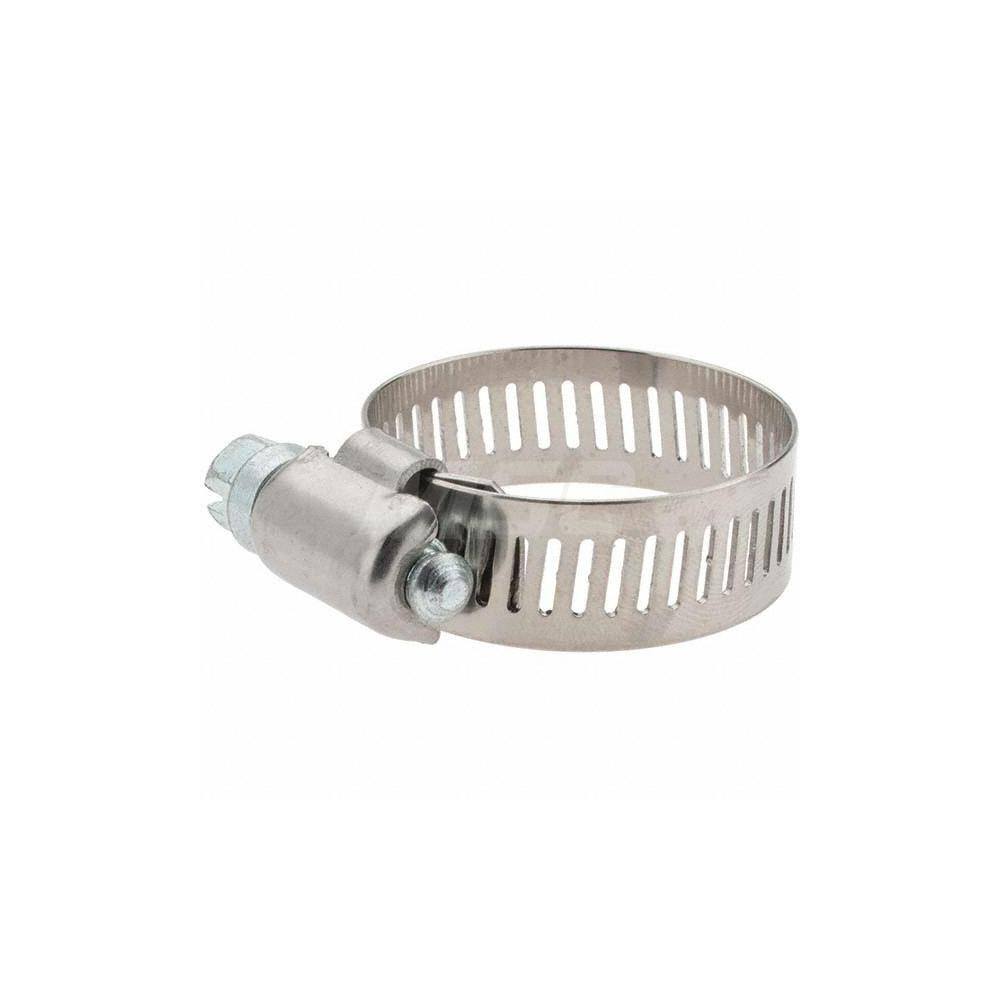 Value Collection Worm Gear Clamp: SAE 12, 11/16 to 1-1/4" Dia, Stainless Steel Band - BDNA-24113-THA