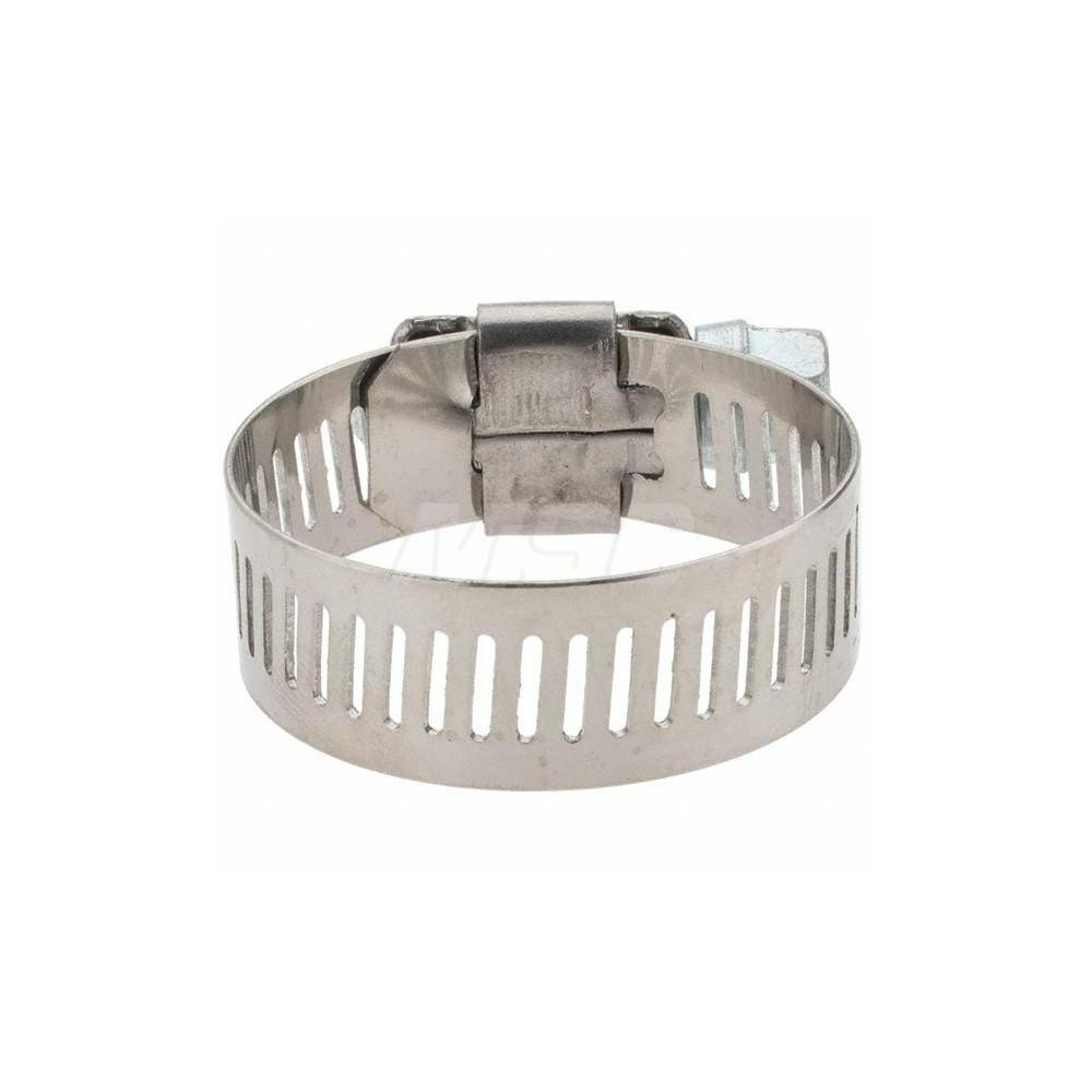 Value Collection Worm Gear Clamp: SAE 12, 11/16 to 1-1/4" Dia, Stainless Steel Band - BDNA-24113-THA