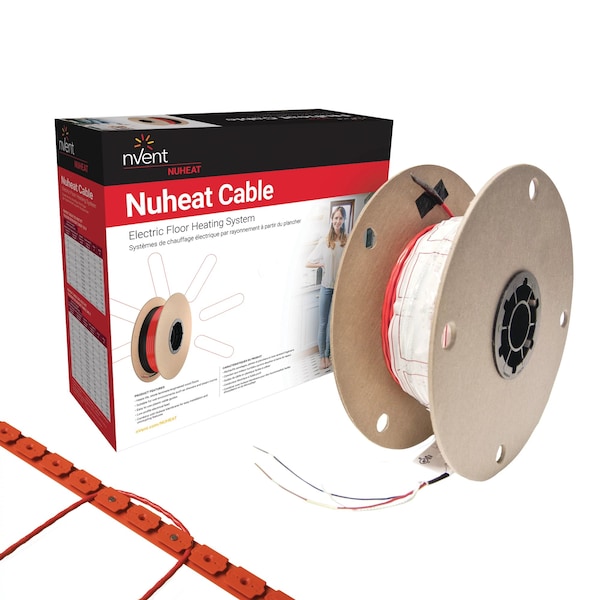 Nvent Multi-Conductor Cable, 20 to 30 AWG, 2 C, Red, PVC, 120V - FG0610