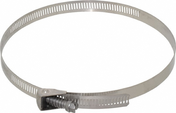 Value Collection Worm Gear Clamp: SAE 104, 5 to 7" Dia, Stainless Steel & Carbon Steel Band - MS01B127168