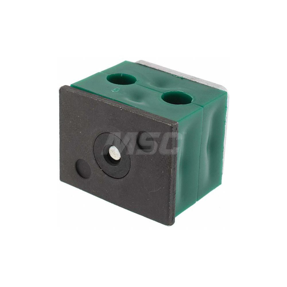 Value Collection 1.34" Wide x 1.36" High x 1.18" Deep, Polypropylene Twin Vibration-Control Clamp - AT1-9.5-A