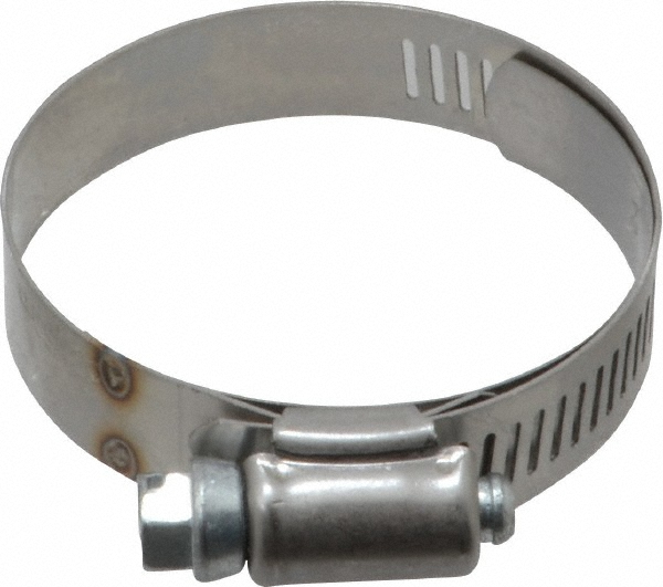 Value Collection Worm Gear Clamp: SAE 28, 1-5/16 to 2-1/4" Dia, Stainless Steel Band - BDNA-24117-THA