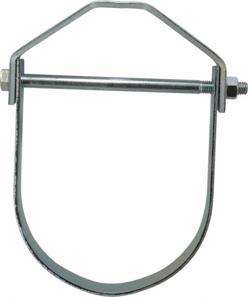 Empire Adjustable Clevis Hanger: 6" Pipe, Carbon Steel - 11G0600