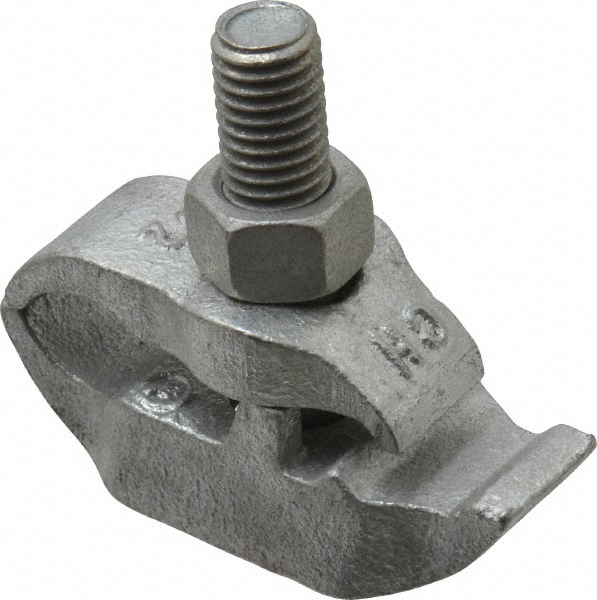 Cooper Crouse-Hinds Conduit Clamp: 1" Pipe, 1" Tube, Malleable Iron, 1 Mount Hole - 512