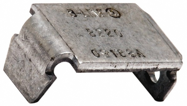 Cooper B-Line Strut Channel Channel End Cap: Use with Cooper B-Line B52 Channel, 1/2" Bolt - 78101152263