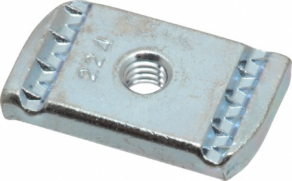 Cooper B-Line Strut Channel Channel End Cap: Use with Cooper B-Line B52 Channel, 1/2" Bolt - 78101152263