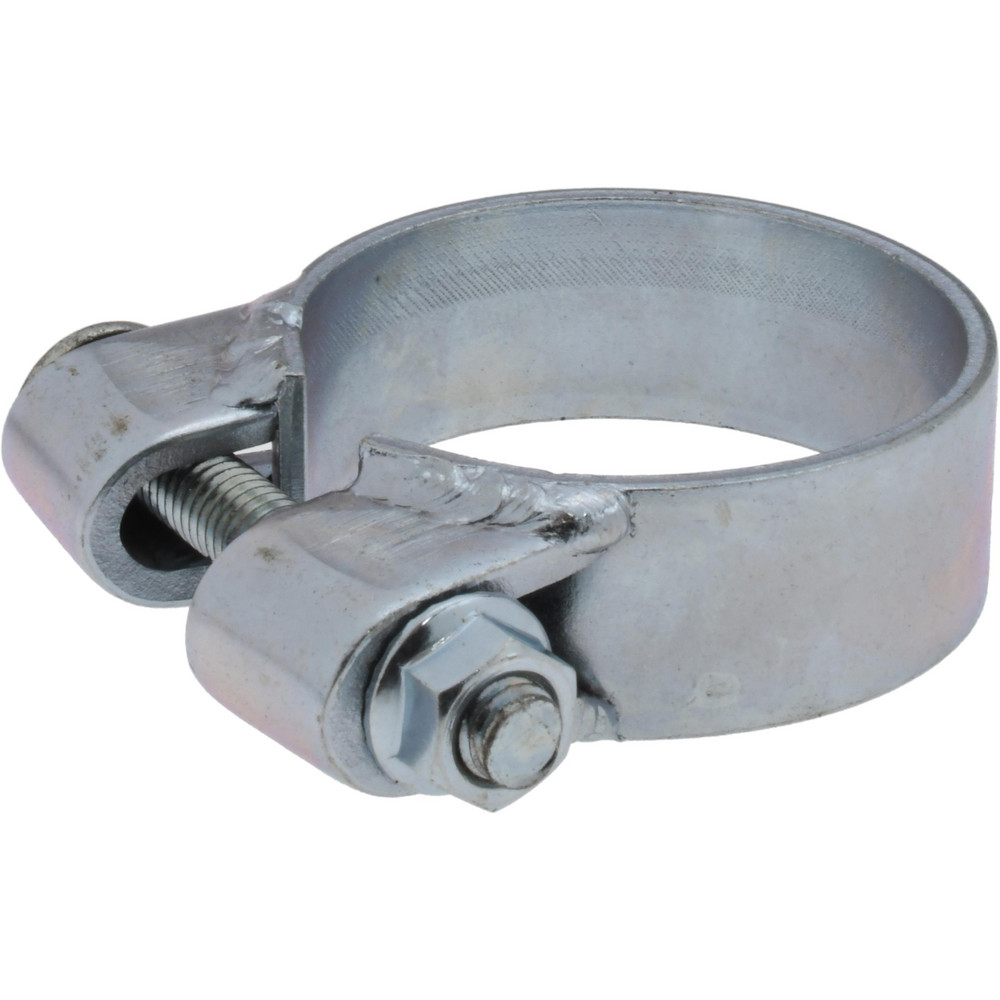 Made in USA Band Clamp: BCE Band Style, 0.12" Thick, Zinc-Plated Steel - BCE225KB1