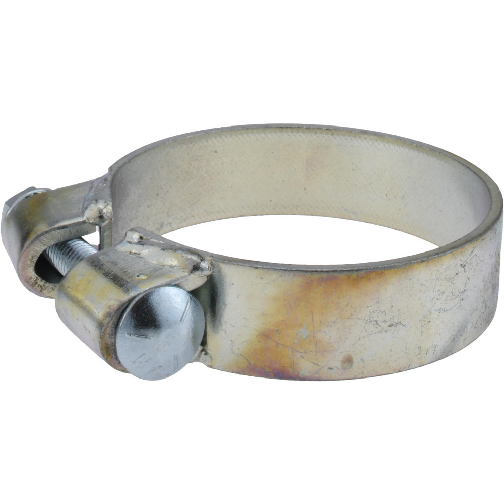 Made in USA Band Clamp: BCE Band Style, 0.12" Thick, Zinc-Plated Steel - BCE225KB1