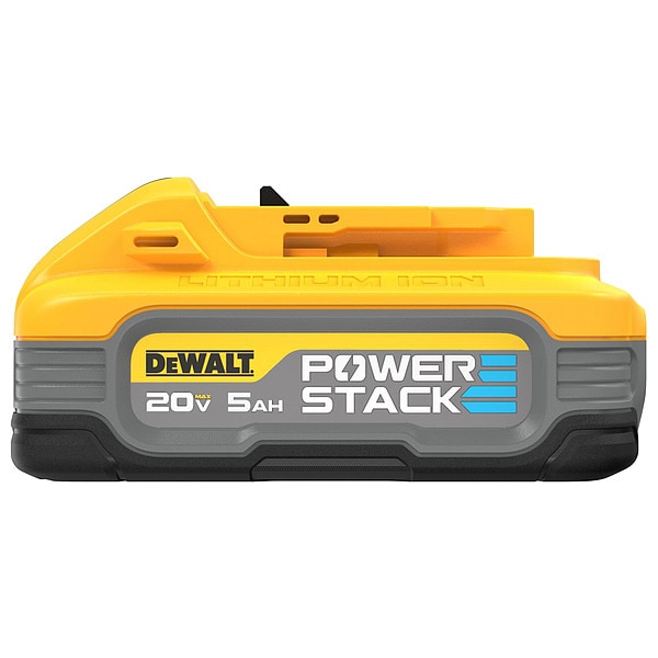 Dewalt Battery, Capacity 5 Ah, Li-Ion, 1.5 lb - DCBP520