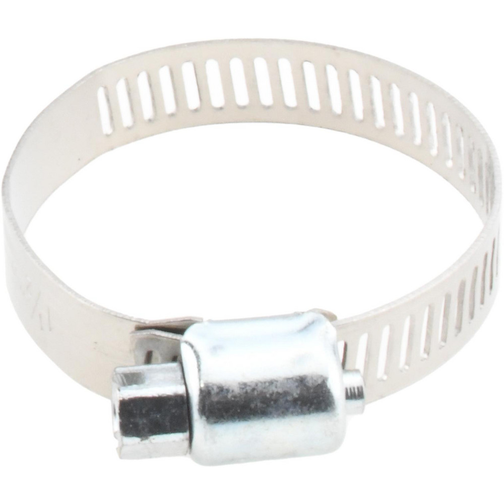 Value Collection Worm Gear Clamp: SAE 16, 3/4 to 1-1/2" Dia, Stainless Steel & Carbon Steel Band - XM01B2138B