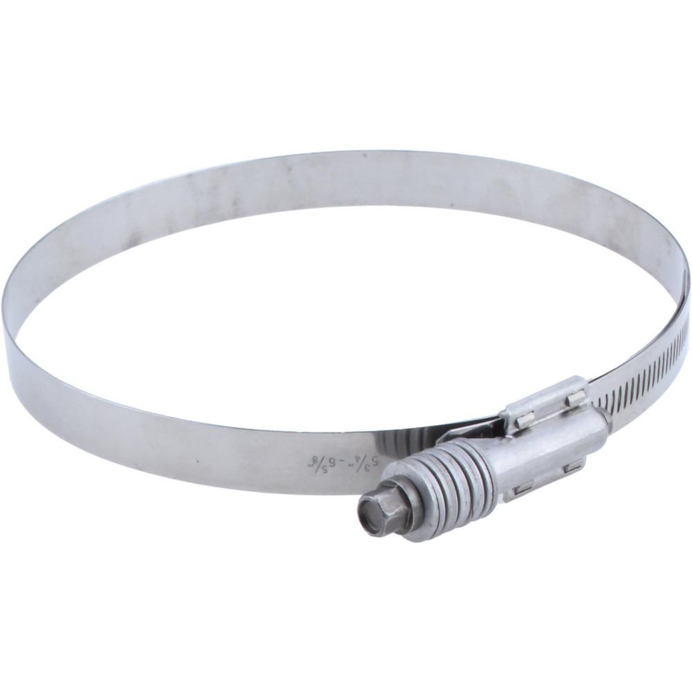 Value Collection Constant Torque Clamp: 2.25 to 3.125" Hose, 5/8" Wide, Stainless Steel - MS09B5779