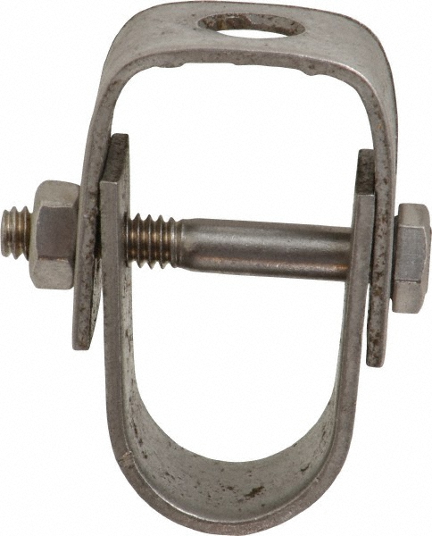 Empire Adjustable Clevis Hanger: 1/2" Pipe, 3/8" Rod, 304 Stainless Steel - 11SS0050