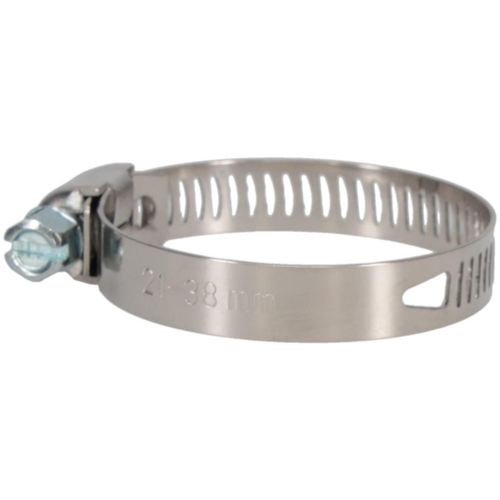 Value Collection Worm Gear Clamp: SAE 16, 13/16 to 1-1/2" Dia, Stainless Steel & Carbon Steel Band - XM01B2138