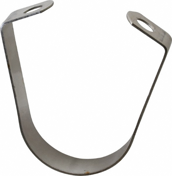 Empire Adjustable Band Hanger: 1-1/2" Pipe, 3/8" Rod, 304 Stainless Steel - 31SS0150