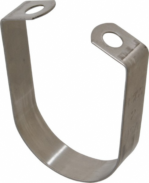 Empire Adjustable Band Hanger: 1-1/2" Pipe, 3/8" Rod, 304 Stainless Steel - 31SS0150