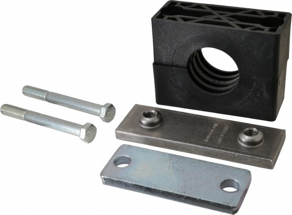 HYDAC Polypropylene Heavy Duty Vibration Control Clamp for 3/8" Tube - 2209638