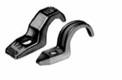 Thomas & Betts Pipe or Conduit Strap: 3" Pipe, 3" Tube, Steel, Hot-Dipped Galvanized Finish, 1 Mount Hole, Screw-On - 1283