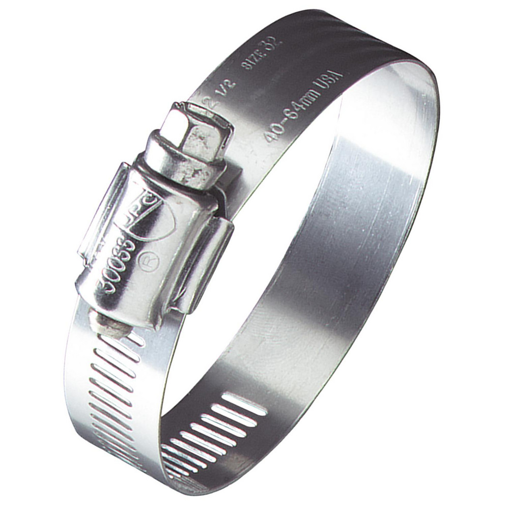 IDEAL TRIDON Worm Gear Clamps: Clamp Type: Worm Drive; Minimum Diameter (mm): 76.00; Minimum Diameter (Fractional Inch): 3; Minimum Diameter (Decimal Inch): 3.0000 - 600050072051