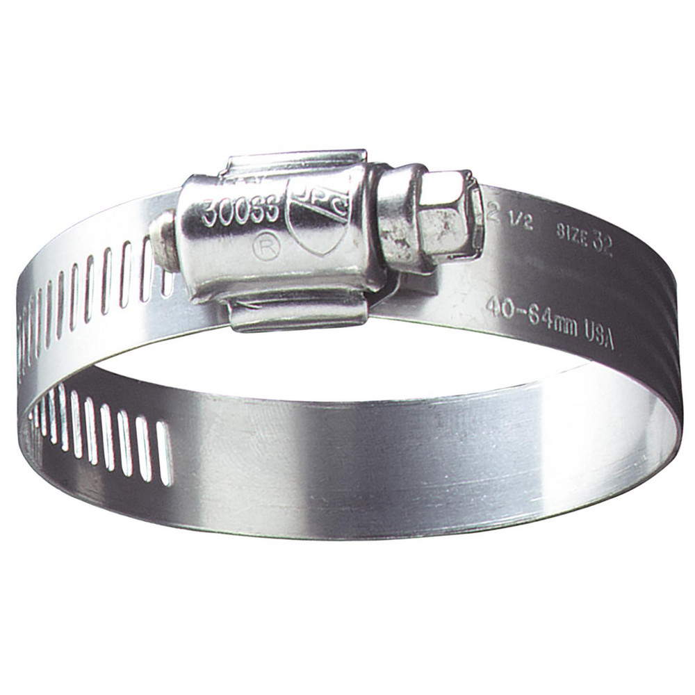 IDEAL TRIDON Worm Gear Clamps: Clamp Type: Worm Drive; Minimum Diameter (mm): 76.00; Minimum Diameter (Fractional Inch): 3; Minimum Diameter (Decimal Inch): 3.0000 - 600050072051