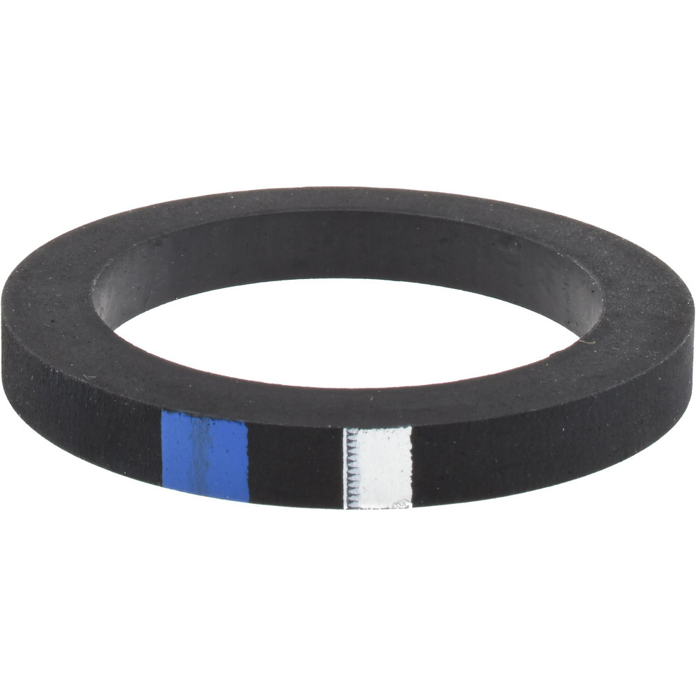 Empire Riser Clamp: 1-1/2" Pipe, 2-5/8" Tube, Stainless Steel, Blue & Silver - 50SS0150