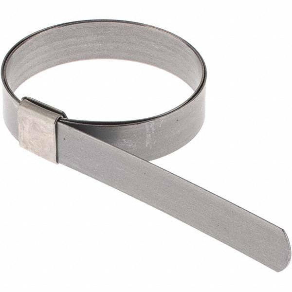 Value Collection Band Clamp: Preformed, 5/8" Wide, Steel - BDKP84185