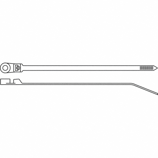 Made in USA Chemical-Resistant Clamp: 1" Tube, Nylon, White - CC-1-500-23-NO