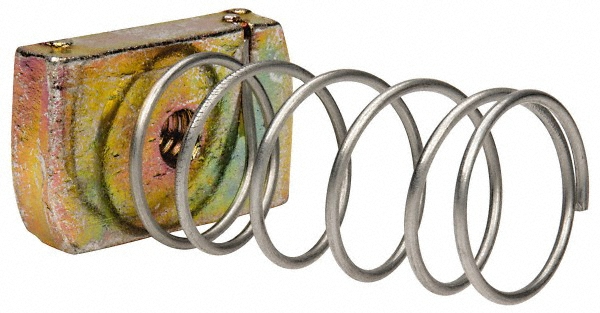 Empire Strut Channel Spring Strut Nut: Use with Attaching Hanger Rod or Other Accessories From Strut - 8100Z0058