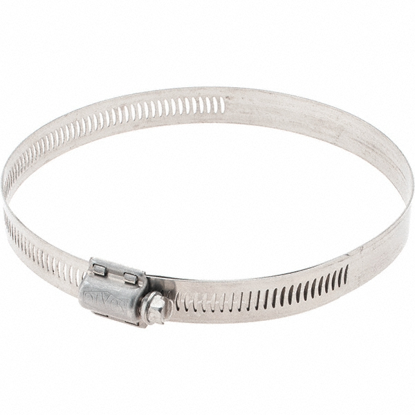 Dixon Valve & Coupling Worm Gear Clamp: 32/64X58/64" OD SS WORM GEAR CLAMP - HSS88