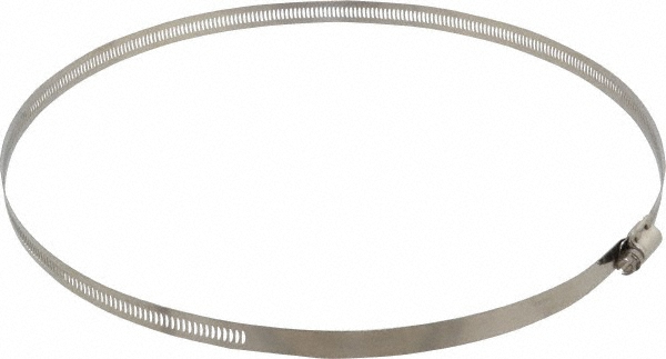 Dixon Valve & Coupling Worm Gear Clamp: 32/64X58/64" OD SS WORM GEAR CLAMP - HSS88