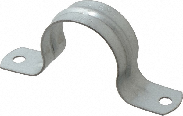 Cooper Crouse-Hinds Snap-On Clamps: 1/2" Pipe, Steel, 1 Mount Hole - 200