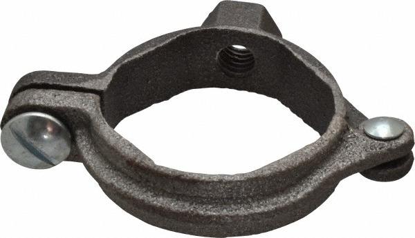 Anvil Pipe & Cable Clamps: Clamp Type: Extension Split Pipe Clamp; Clamp Color: Gray; Material: Malleable Iron; Load Capacity (Lb.): 180.000 - 0560018976
