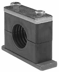 HYDAC Polypropylene Heavy Duty Vibration Control Clamp for 2-1/4" Tube - 2209910