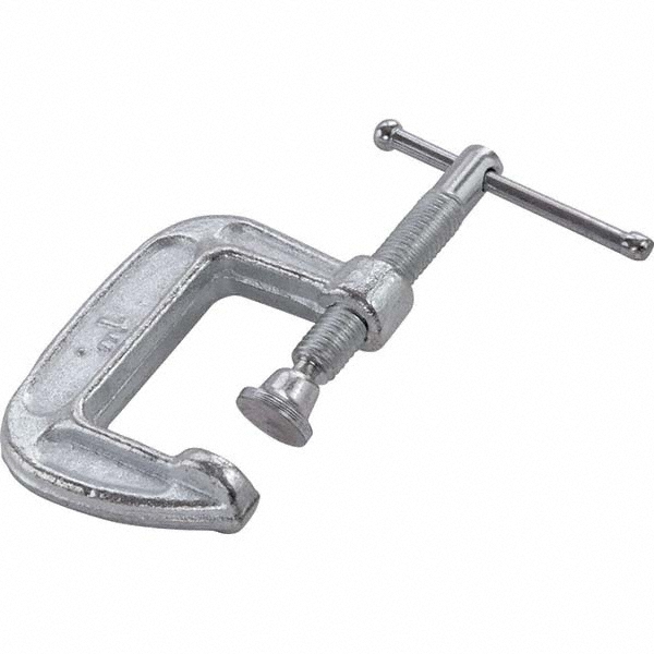 Made in USA Pipe & Cable Hanger: 2-1/4" Pipe, Steel, Zinc-Plated - PC225T1