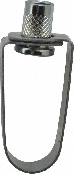 Anvil U-Bolt Clamp: 1/2" Pipe, Carbon Steel - 0500017017
