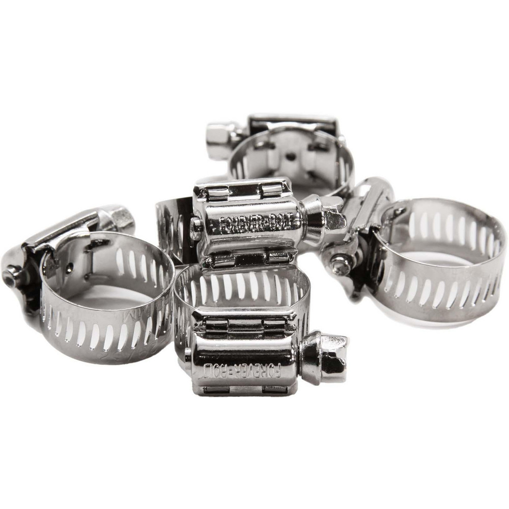 Foreverbolt Worm Gear Clamps; Clamp Type: Worm Drive; Minimum Dia (mm): 0.781; Minimum Dia (Fractional Inch): 7/16; Minimum Dia (Decimal Inch): 0.7813; Maximum Dia (Decimal Inch): 0.7813; Maximum Dia (mm): 0.78; Maximum Dia (Inch - Fraction - 4 Decimals): 25/32 - FBHCLP6P5