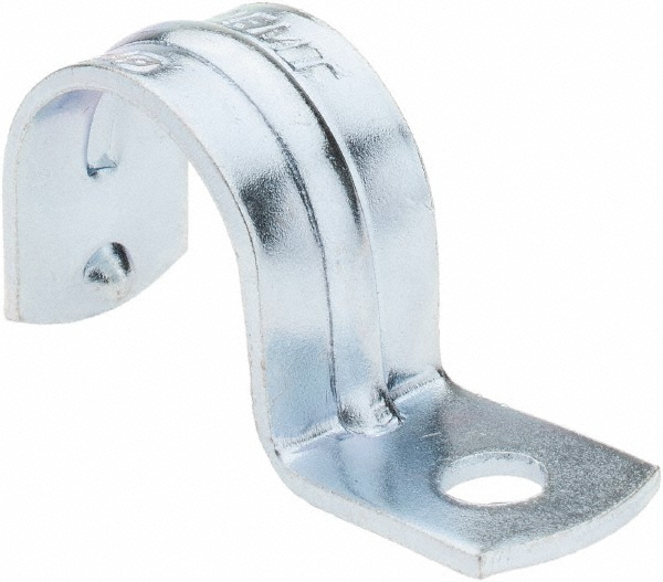 Empire Pipe or Conduit Strap: 1" Pipe, 1.315" Tube, Stainless Steel, 1 Mount Hole - 233SS0100