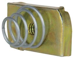 Thomas & Betts Strut Channel Spring Strut Nut: Use with 1-1/2 in Deep Channels, 1/4" Bolt - B911-1/4