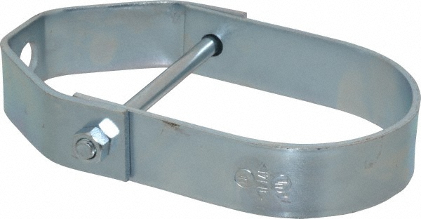 Empire Adjustable Clevis Hanger: 1-1/2" Pipe, 3/8" Rod, Carbon Steel, Electro-Galvanized Finish - 11G0150