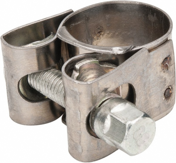 IDEAL TRIDON T-Bolt Hose Clamp: 5.25 to 5.56" Hose, 3/4" Wide, Stainless Steel - 300100525051
