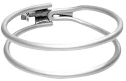 Value Collection Wire Clamps: Steel, Clamps for Tube & Hose, 0.3125 in - BDKP554355