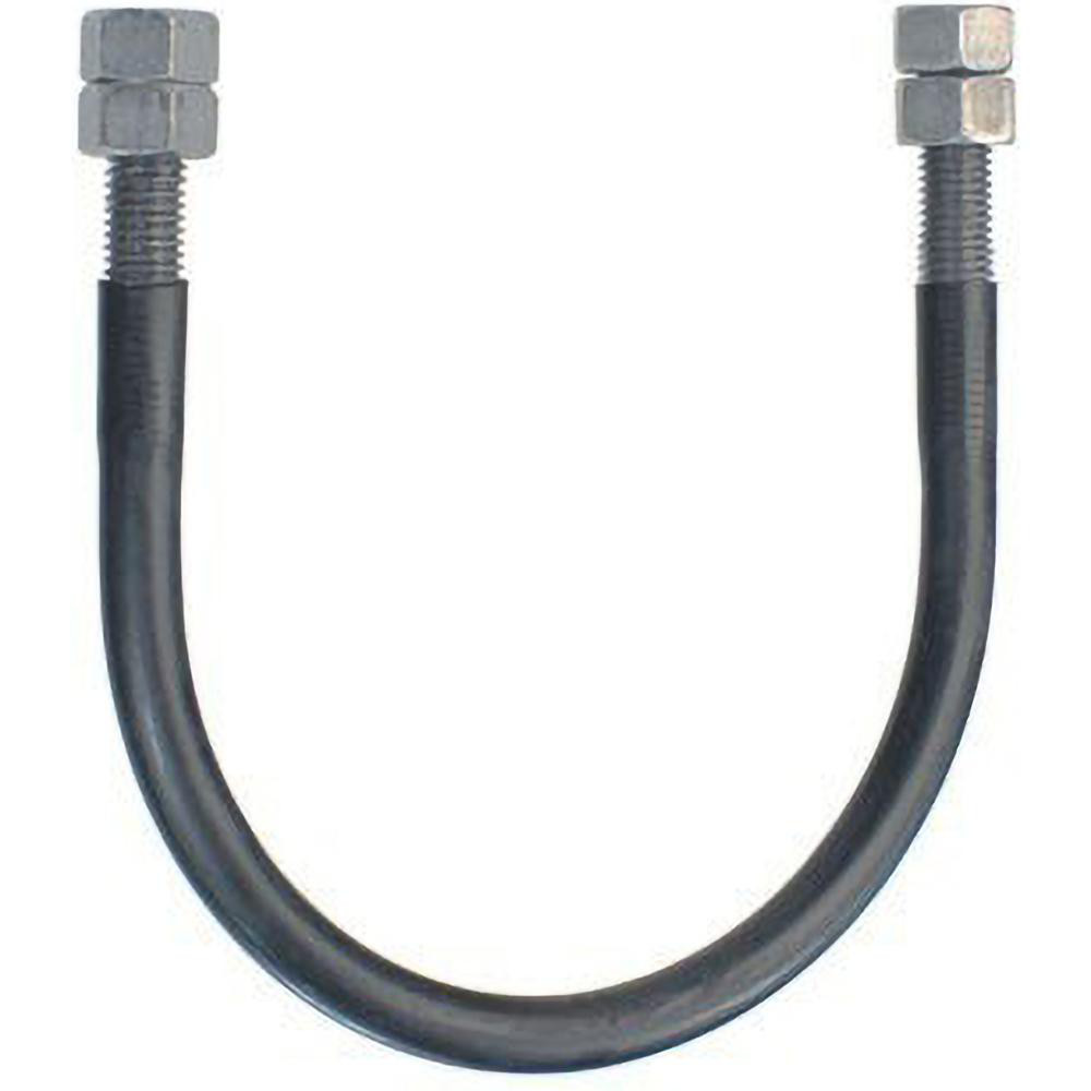 Anvil U-Bolt Clamp: 5" Pipe, Carbon Steel - 0500018114