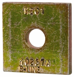 Cooper B-Line Strut Channel Spring Strut Nut: Use with B52, B54 & B56 Channel/Strut & Cooper B-Line - B42, 3/8-16 Bolt - 78101196982