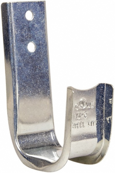 Thomas & Betts Low Voltage Cable Support Hook: 1-5/16" Pipe, Steel, Anodized Finish - SSF-VJ1 5/16
