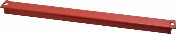 ZSI Tube Strap with Cushion: 1-1/8" Tube, Steel, Zinc Finish, 2 Mount Holes - 018M021