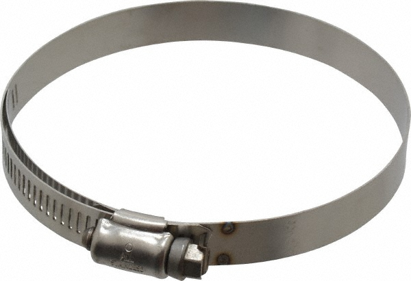 IDEAL TRIDON Worm Gear Clamp: SAE 56, 3-1/16 to 4" Dia, Stainless Steel Band - M615056706