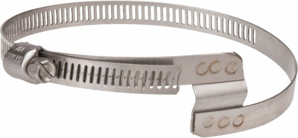 Value Collection Band Clamp: CV Joint, 10" Max Dia, 1/4" Wide, Stainless Steel - BD24164