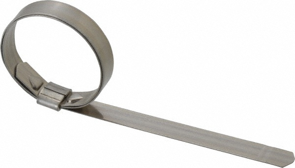Value Collection Band Clamp: CV Joint, 10" Max Dia, 1/4" Wide, Stainless Steel - BD24164